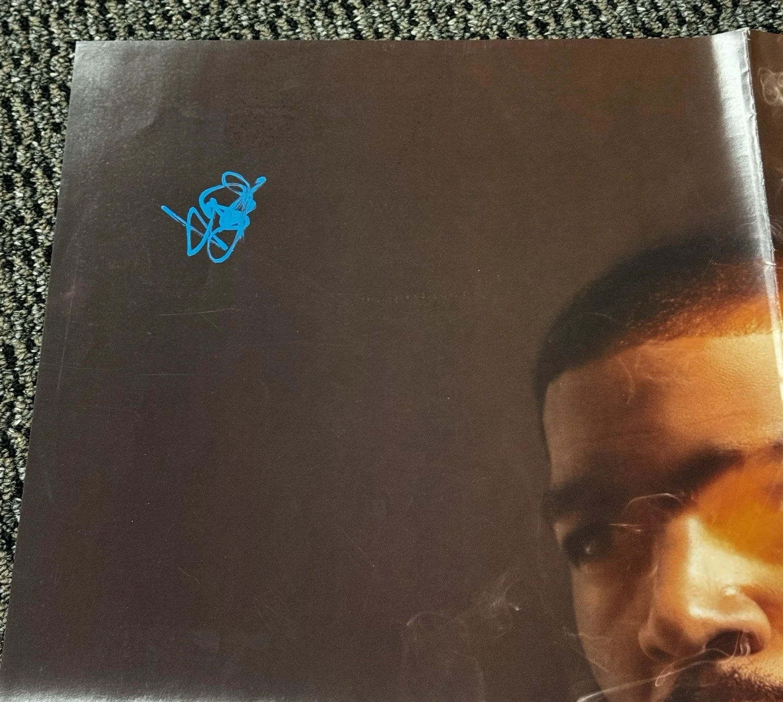 Kid Cudi Signed Autograph 24x72 Album Poster PSA/DNA Authenticated, изображение 2