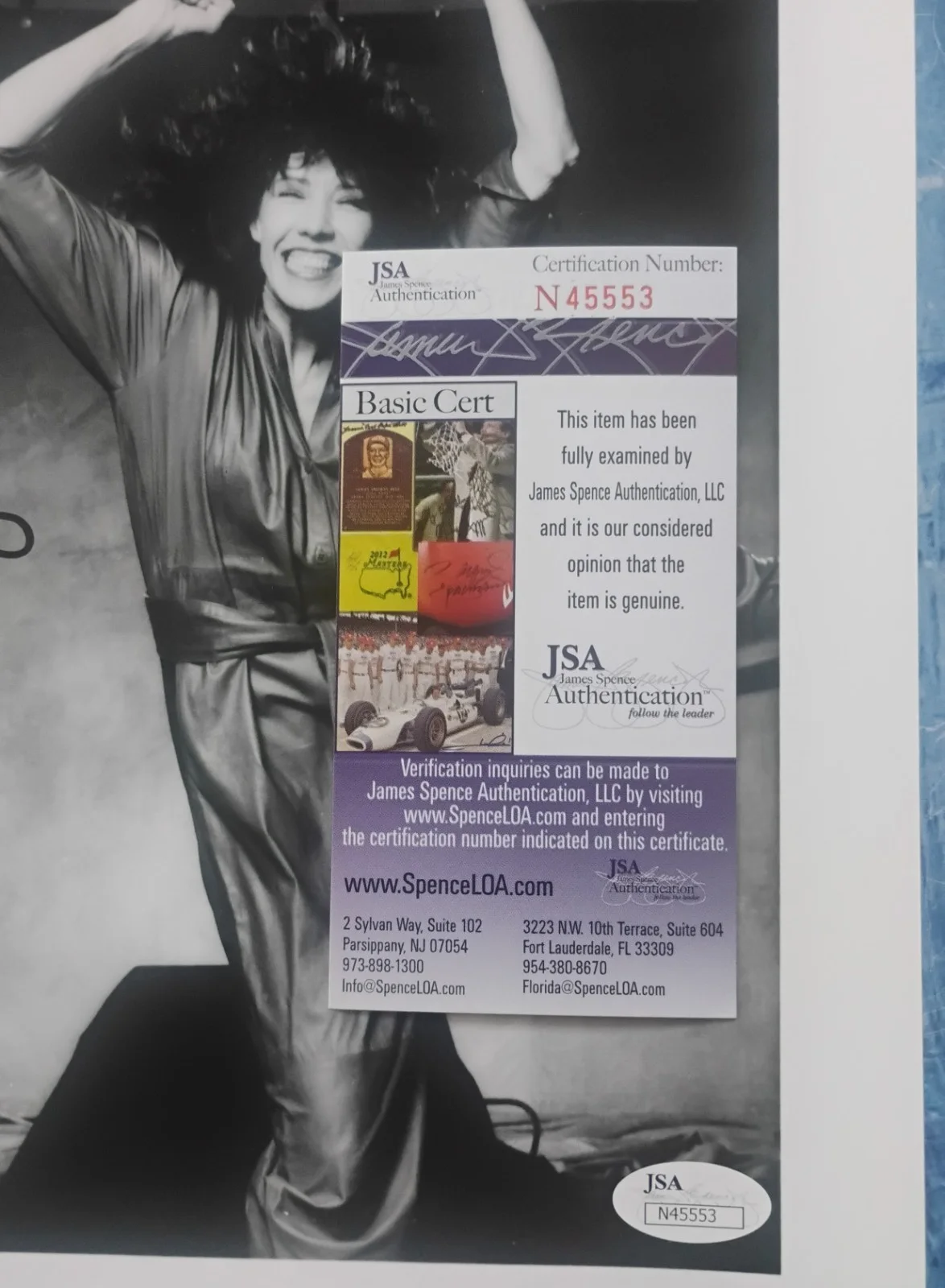 Lily Tomlin Hand Signed Autograph JSA COA 8x10 Photo NO US TARIFFS, image 4