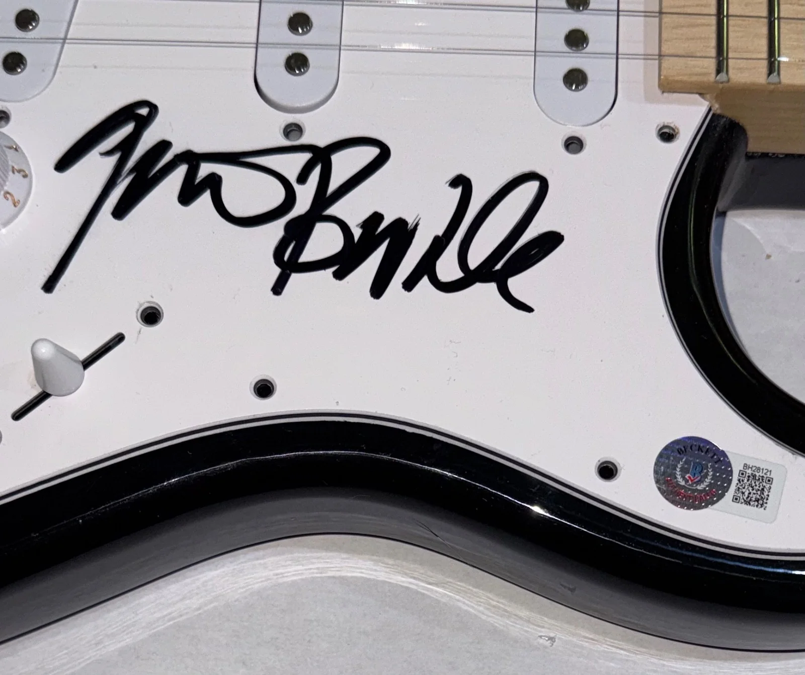Gavin Rossdale Signed Autograph Electric Guitar Bush Band Sixteen Stone BAS COA, изображение 5