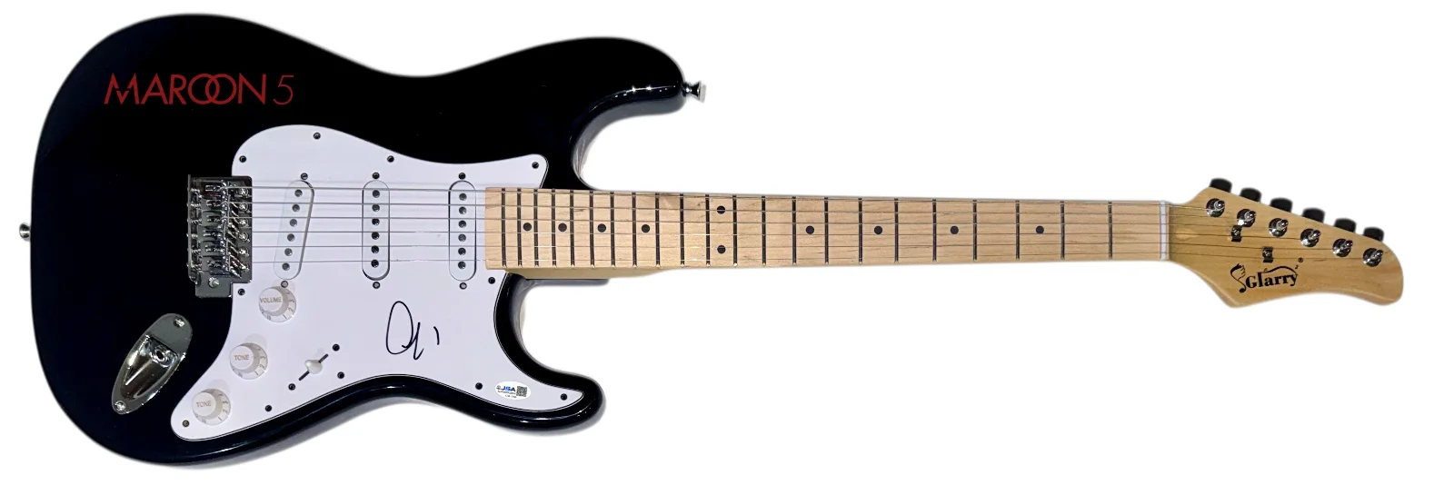 Adam Levine Maroon 5 Signed Autograph Electric Guitar Lead Singer JSA COA, изображение 5