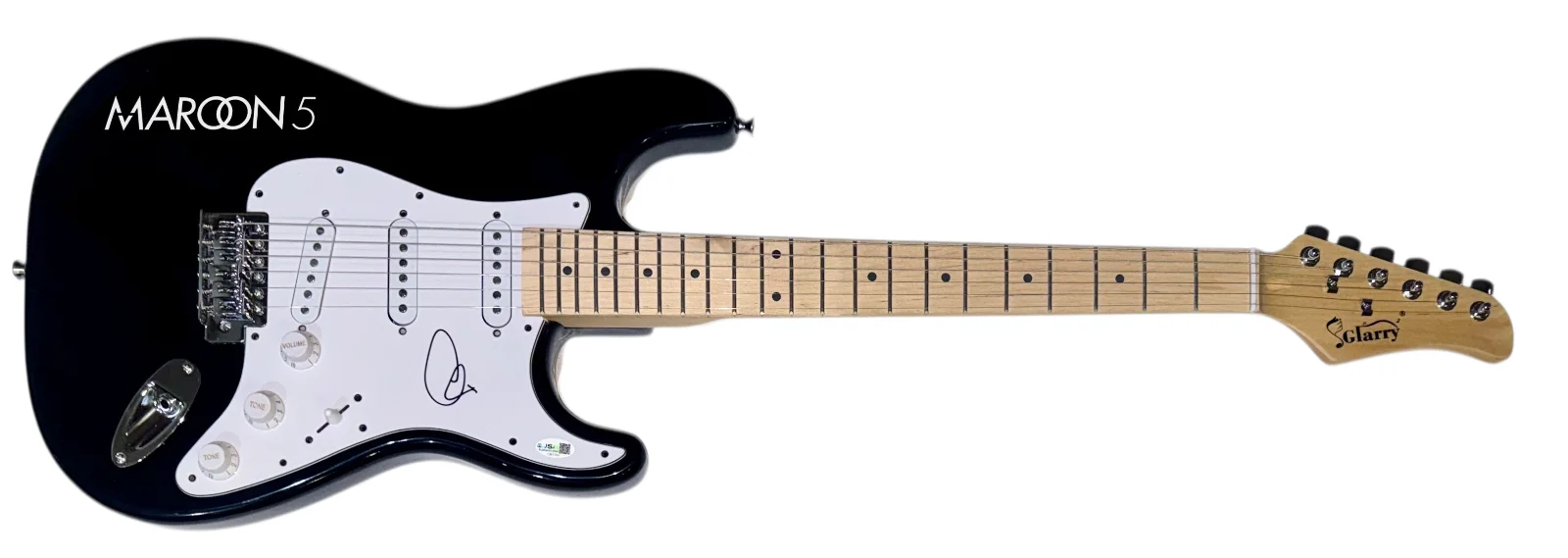 Adam Levine Maroon 5 Signed Autograph Electric Guitar Lead Singer JSA COA, изображение 2
