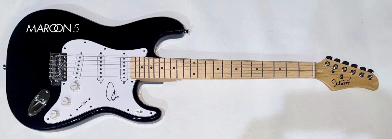 Adam Levine Maroon 5 Signed Autograph Electric Guitar Lead Singer JSA COA, изображение 3