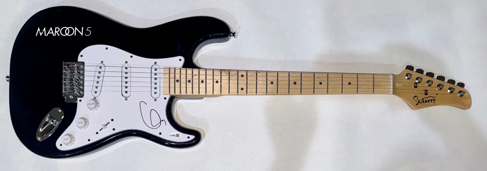 Adam Levine Maroon 5 Signed Autograph Electric Guitar Lead Singer JSA COA, изображение 3
