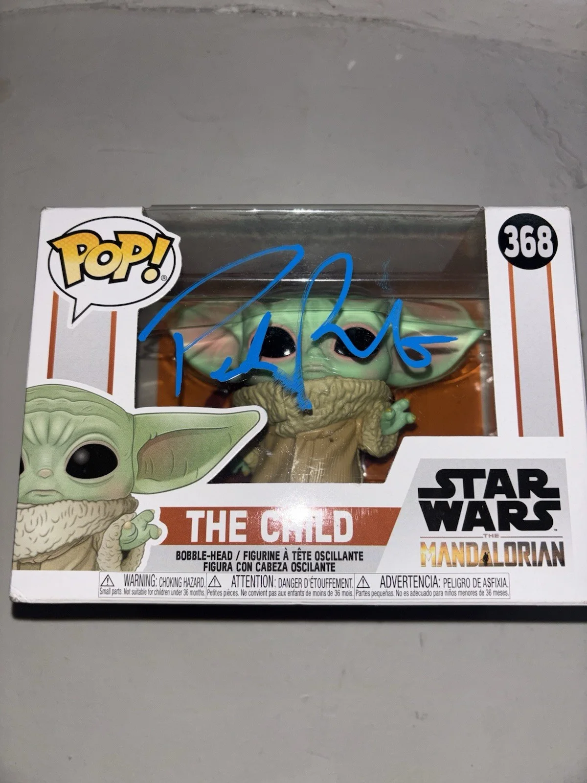 pedro pascal — Pedro Pascal Signed Funko Pop #368 The Mandalorian – Autograph w/ Video Proof, image 4