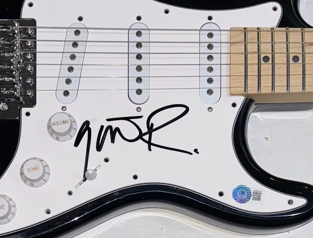 Gavin Rossdale BUSH Signed Autograph Electric Guitar Band Sixteen Stone Beckett, изображение 4