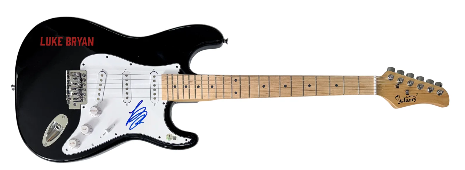 Luke Bryan Signed Autograph Electric Guitar Country Music Star Beckett COA, изображение 2
