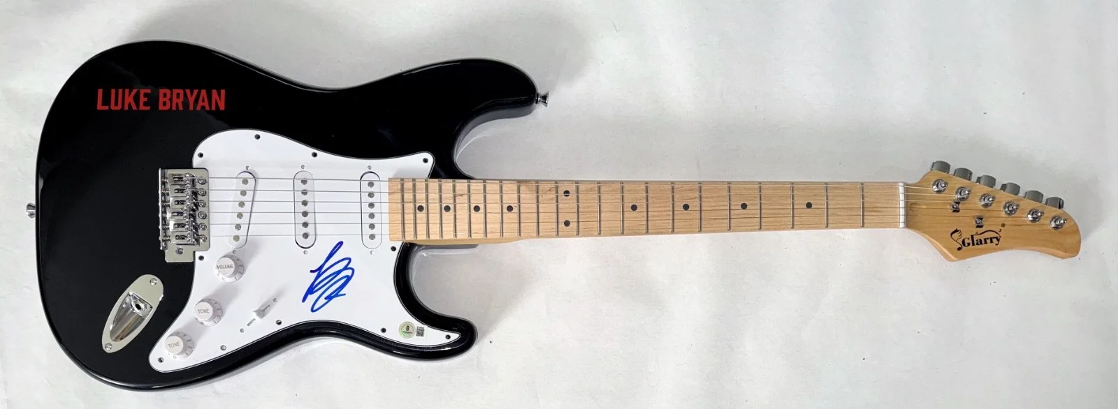 Luke Bryan Signed Autograph Electric Guitar Country Music Star Beckett COA, изображение 3