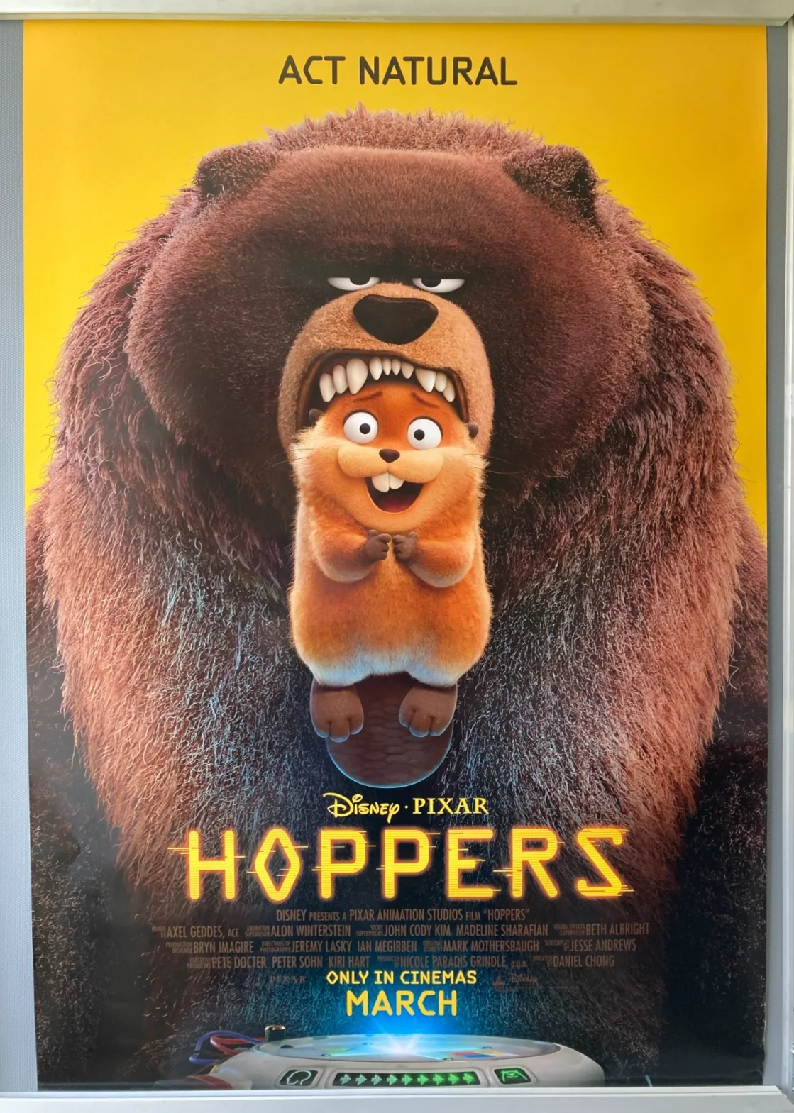 Cinema Poster: HOPPERS 2026 (Main One Sheet) Jon Hamm Meryl Streep Dave Franco, изображение 2