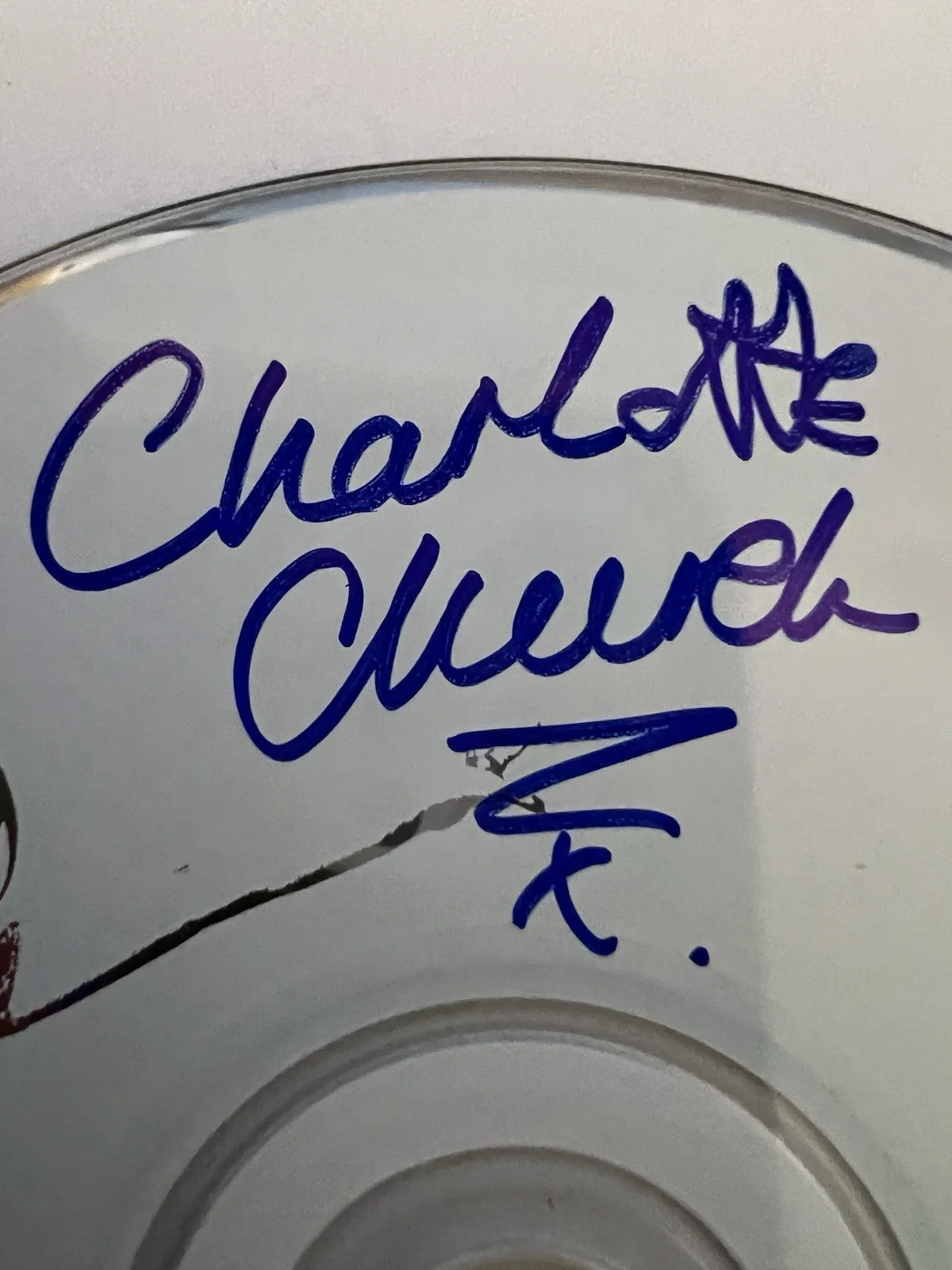Charlotte Church Signed Cd Voice Of An Angel 1998, изображение 3