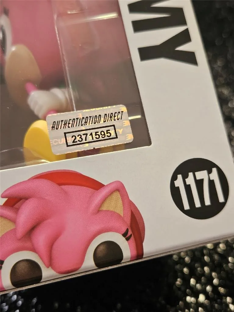 LISA ORTIZ — LISA ORTIZ HAND SIGNED AUTOGRAPHED FUNKO POP! 1171 AMY SONIC THE HEDGEHOG COA, изображение 4