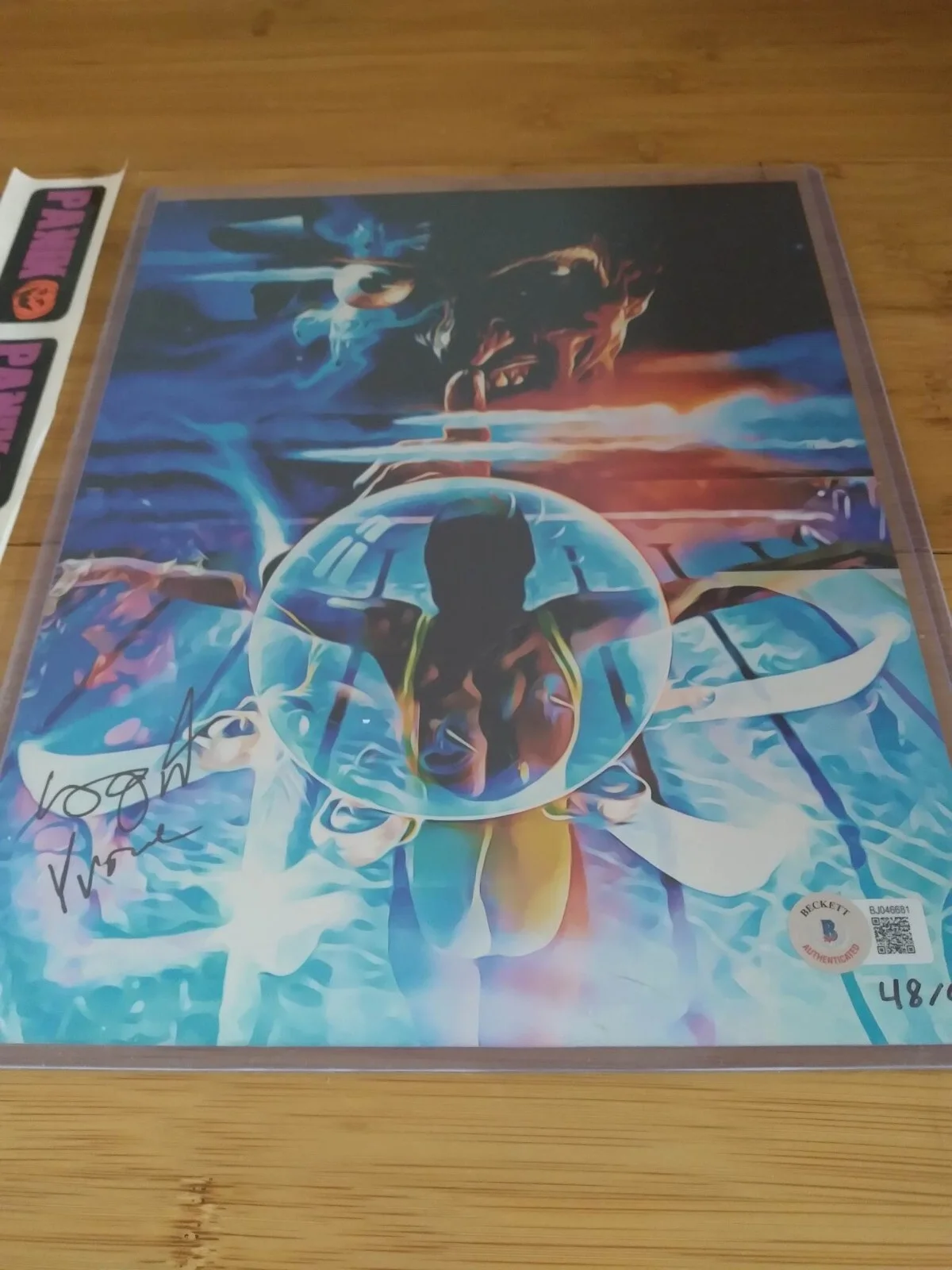 Kelly Jo Minter — Nightmare on Elm Street 5 Yvonne Kelly Jo Minter Signed 8x10 Autograph BAS 48/99, изображение 2