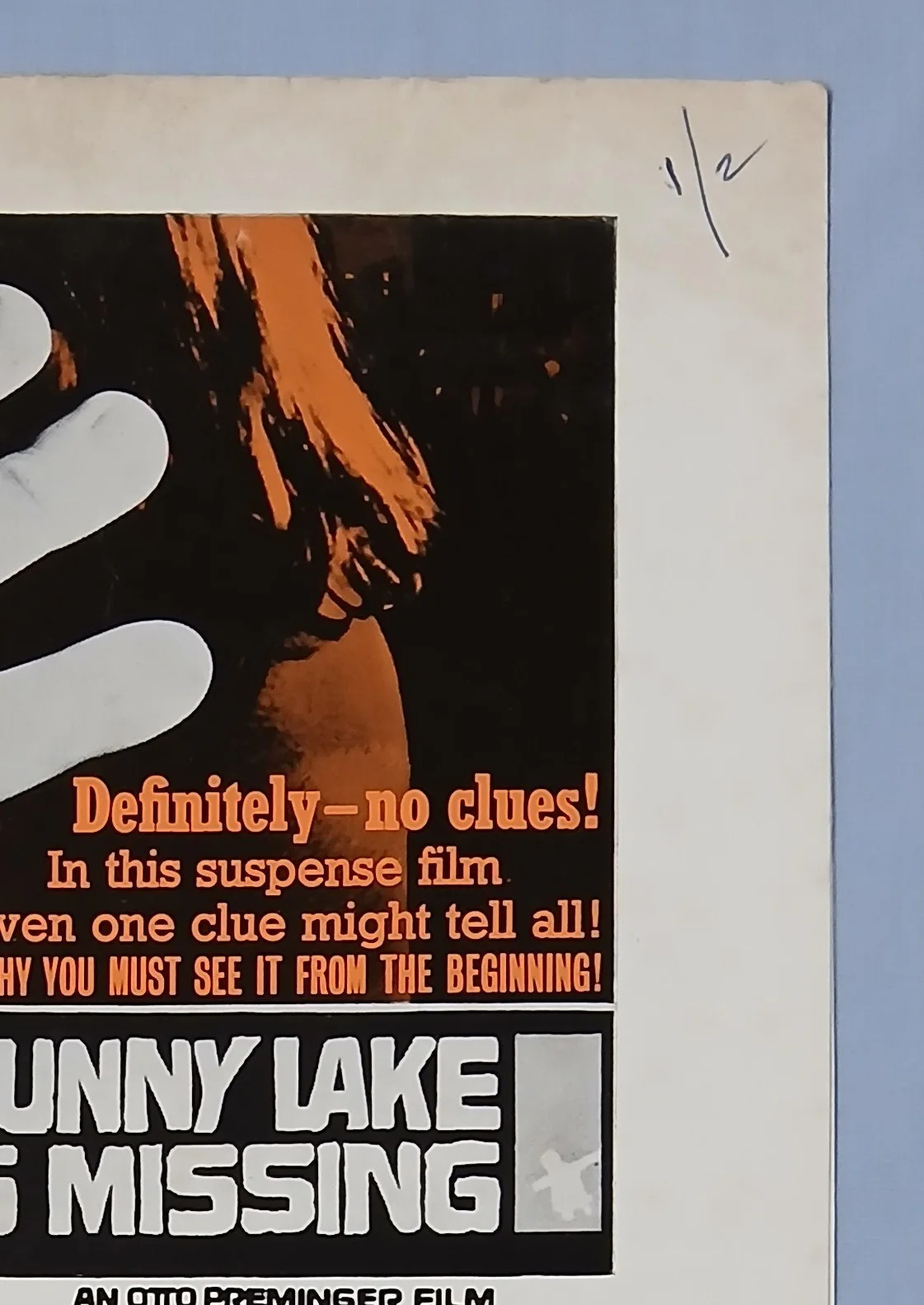 BUNNY LAKE IS MISSING (1965) rare original UK Exhibitors Campaign Press Book, изображение 3