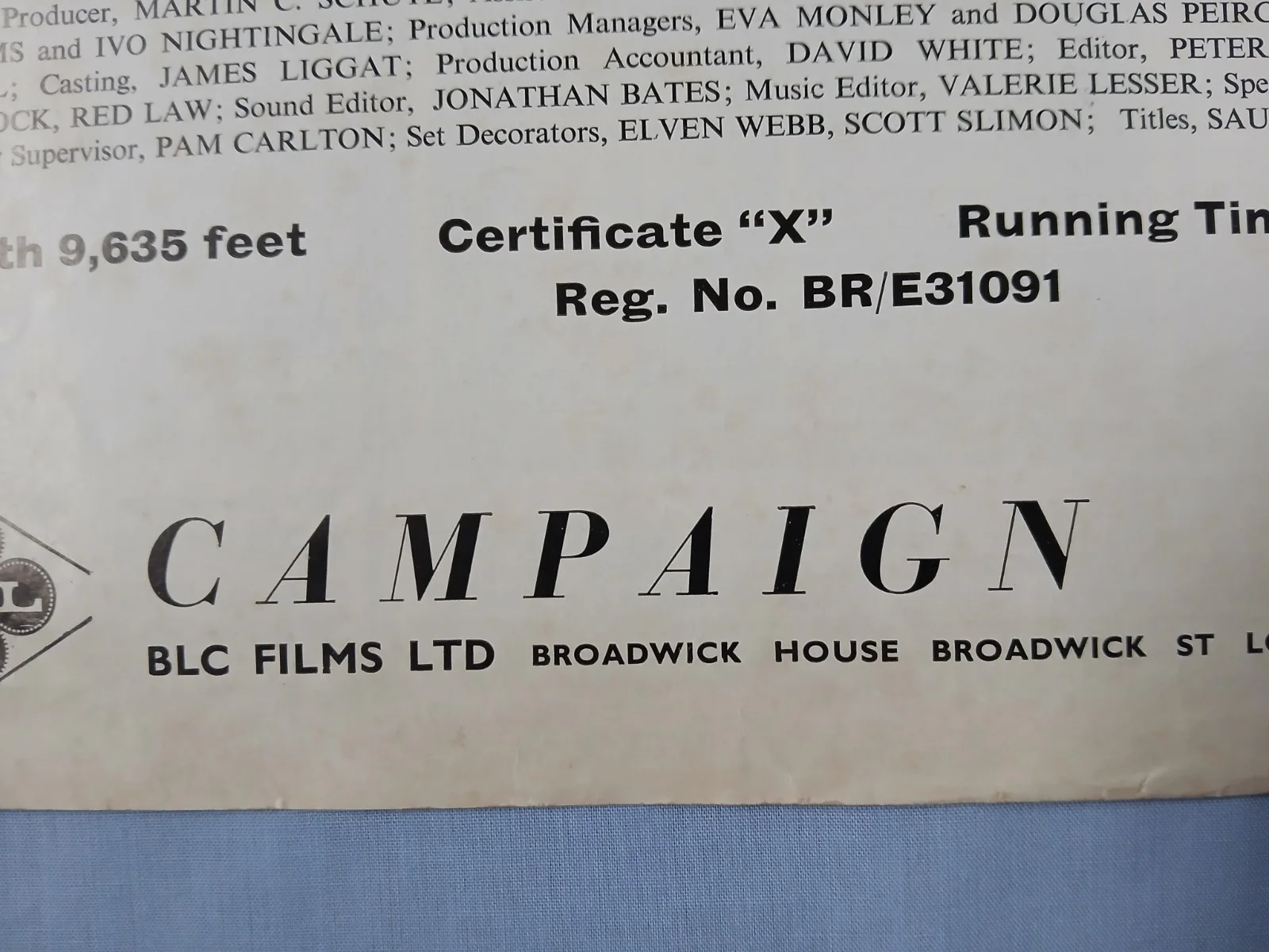 BUNNY LAKE IS MISSING (1965) rare original UK Exhibitors Campaign Press Book, изображение 5