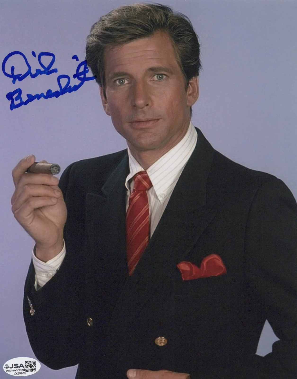 Dirk Benedict — The A-Team 8x10 photo of Faceman signed by Dirk Benedict JSA COA