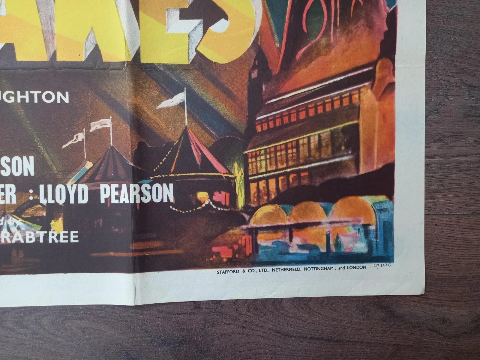 HINDLE WAKES 1952 BRITISH QUAD POSTER LISA DANIELY BRIAN WORTH LESLIE DWYER, изображение 5