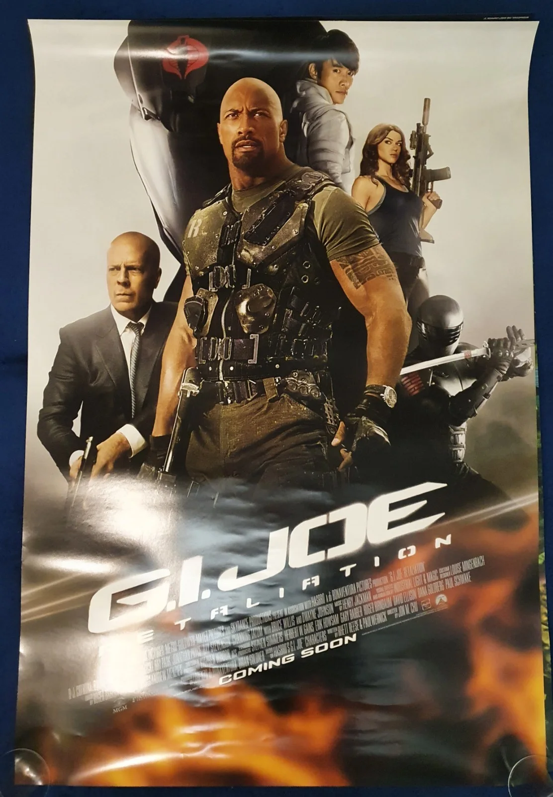 G.I. Joe: Retaliation Original 1 Sheet Poster, image 2