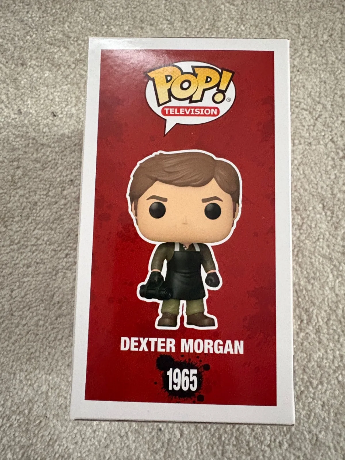 Michael C Hall signed funko toy pop JSA Witnessed autographed Dexter, изображение 4