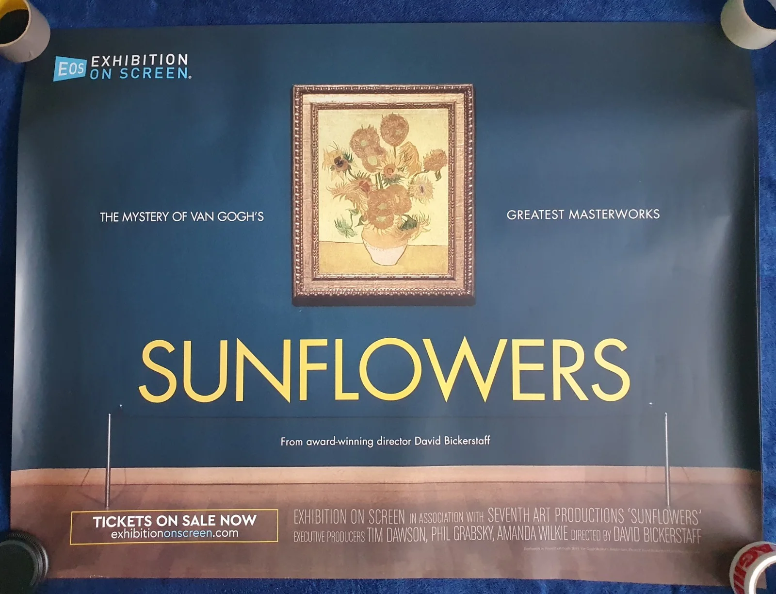 Sunflowers Original UK Quad Poster, image 2