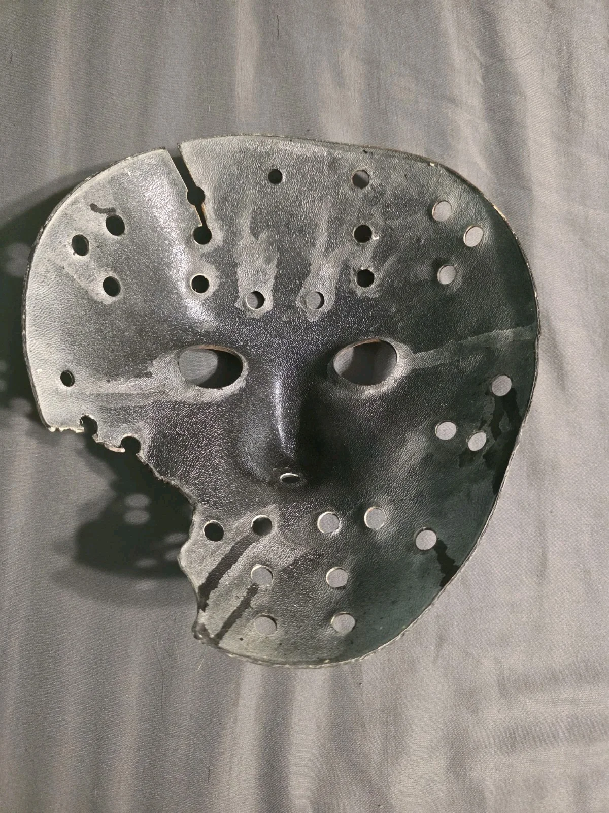 Jason Voorhees Mask Replica Signed By Kane Hodder, image 3