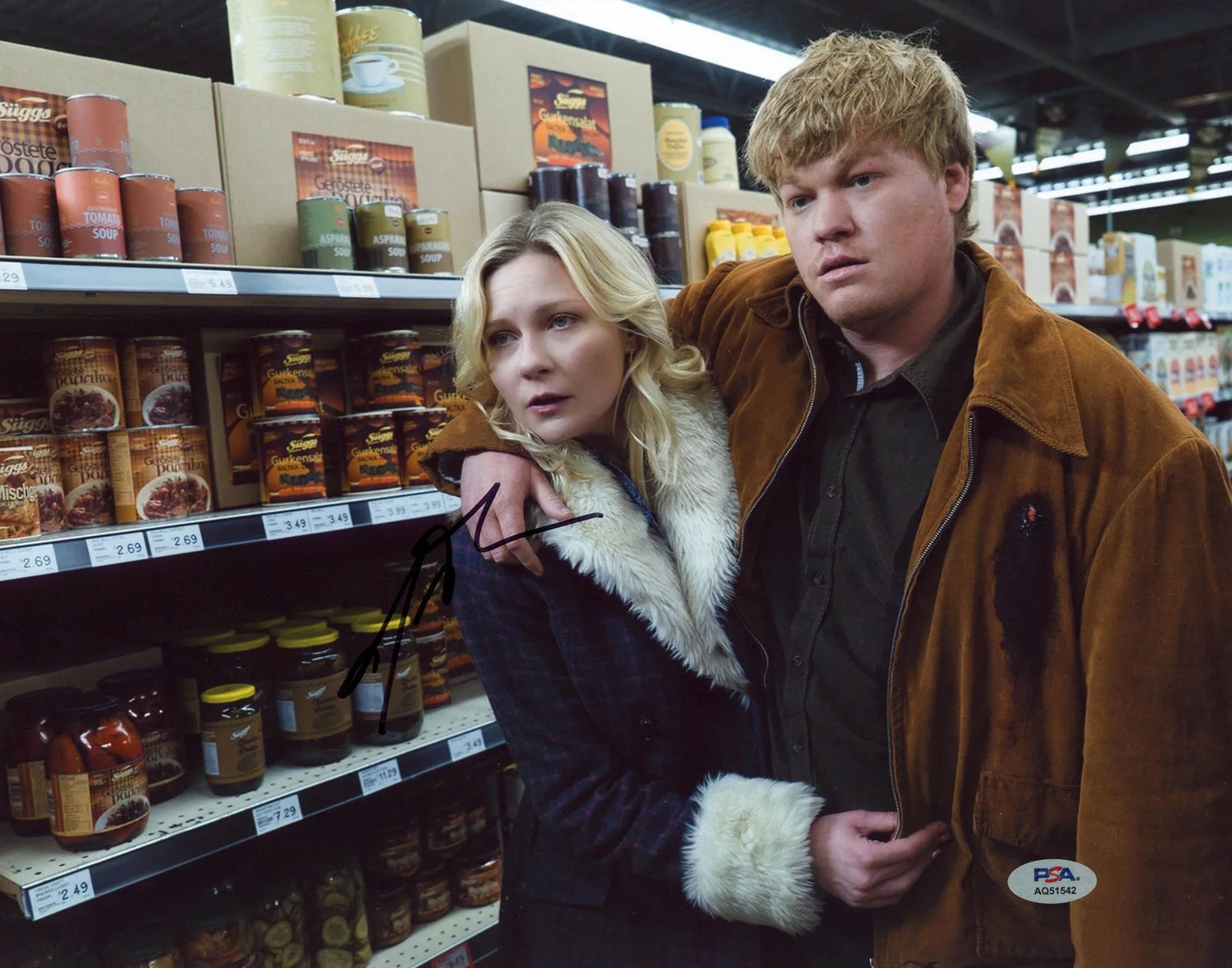 Jesse Plemons — Jesse Plemons Fargo Authentic Signed 11x14 Horizontal Photo PSA/DNA #AQ51542