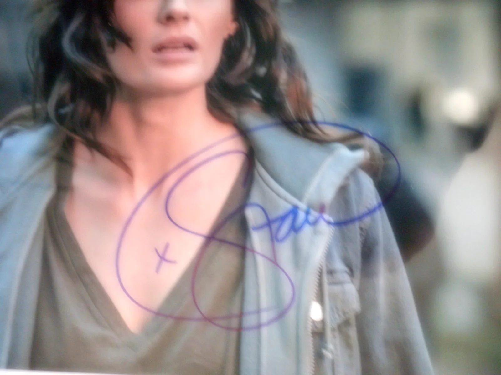 Stana Katic — Stana Katic Autographed CASTLE (Det Beckett) RARE 8x10 Photo Coa & #d Hologram, изображение 3