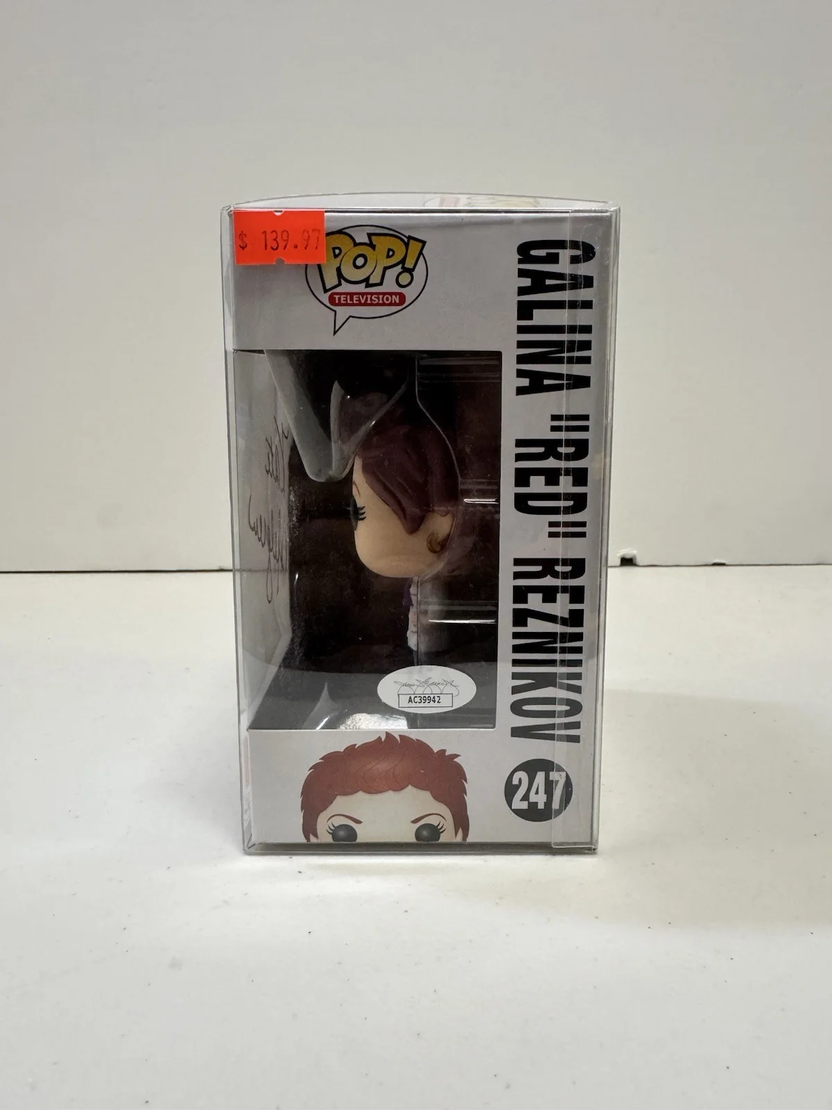 KATE MULGREW — Funko Pop Galina Red Rezniko #247 Signed By Kate Mulgrew JSA Certified, изображение 4