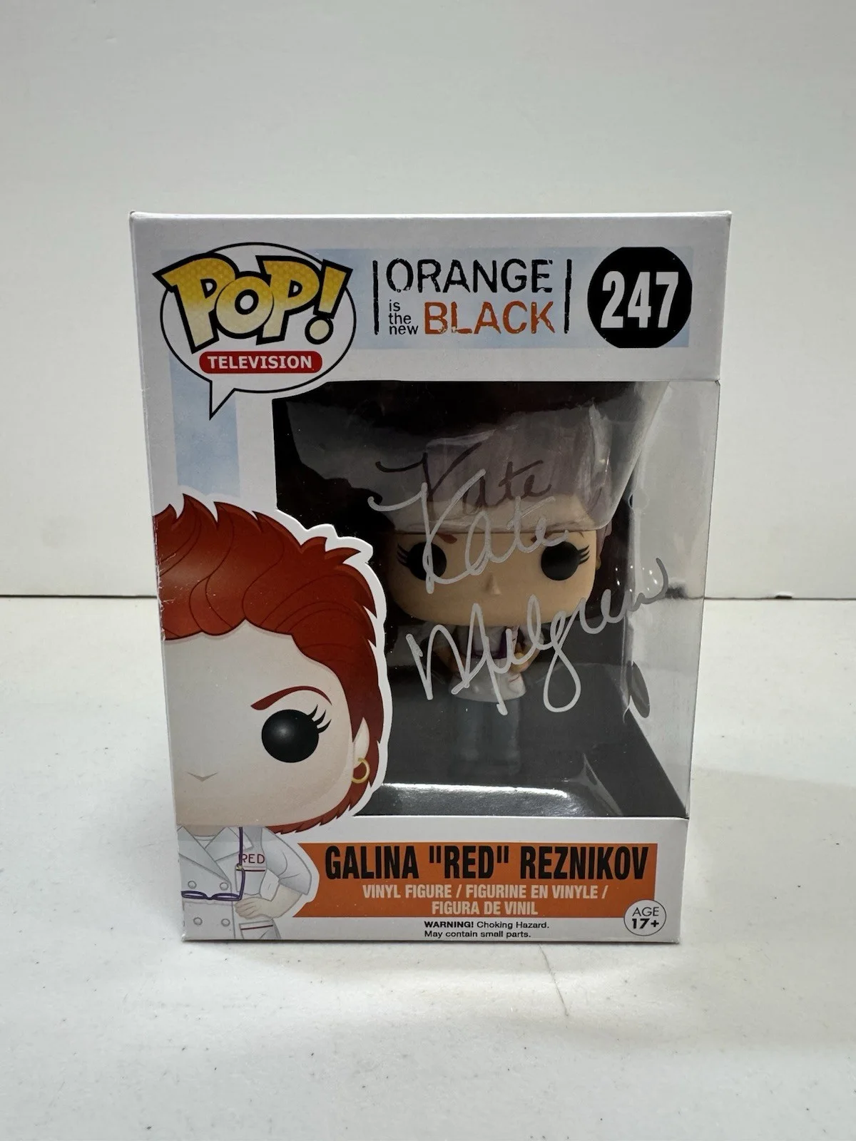KATE MULGREW — Funko Pop Galina Red Rezniko #247 Signed By Kate Mulgrew JSA Certified, изображение 5