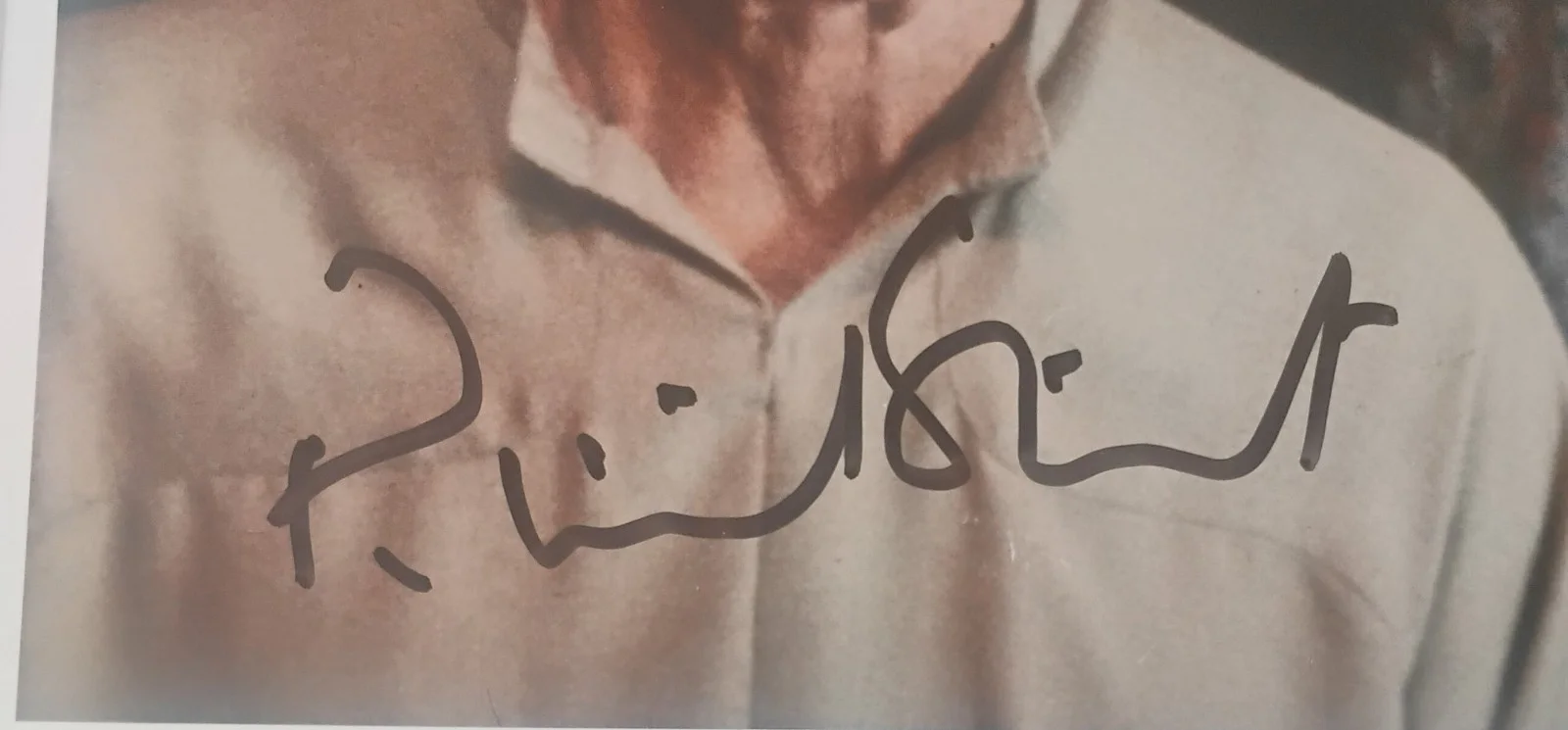 Patrick Stewart & Daniel Stewart Hand Signed 8x10 Photo JSA COA Star Trek, изображение 3