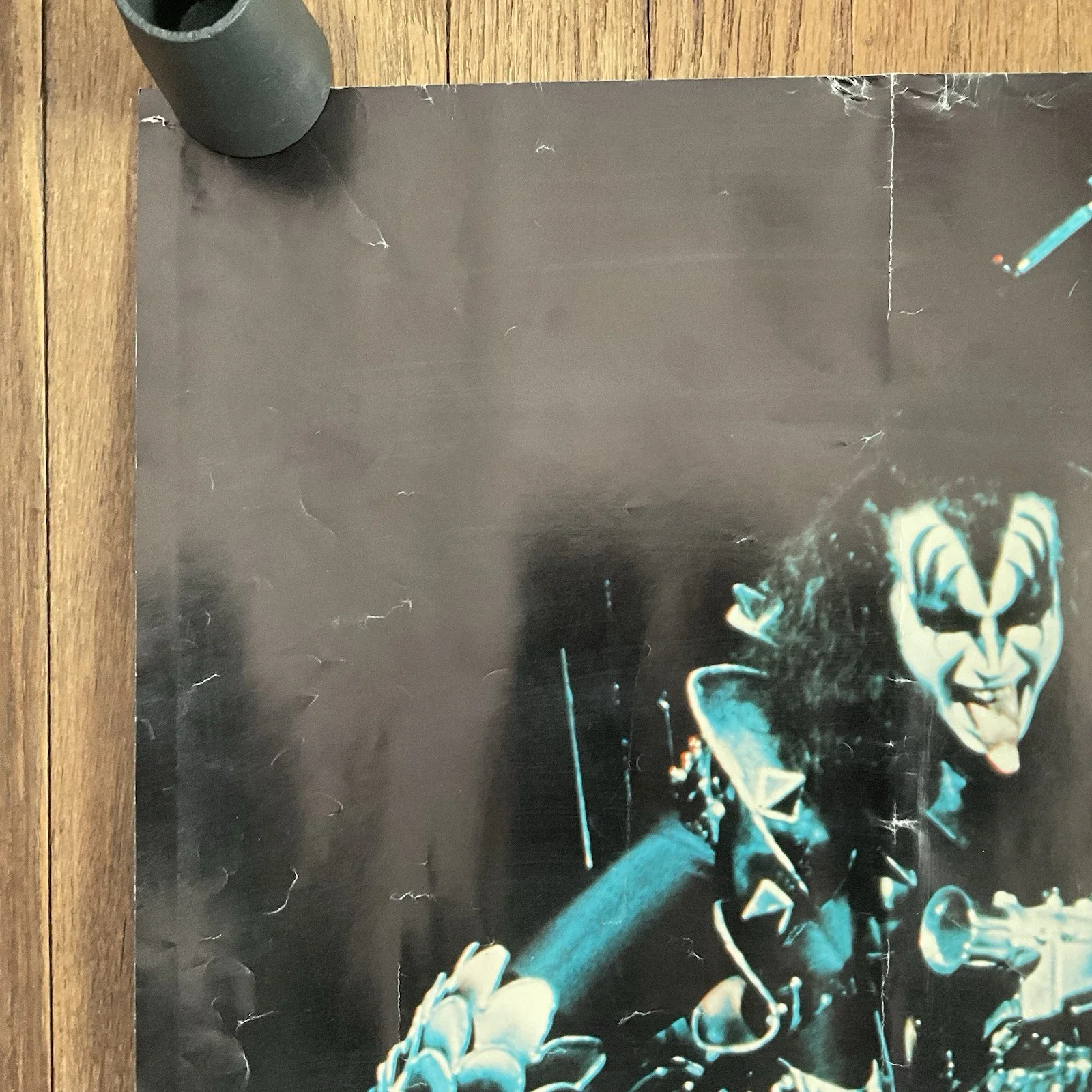 KISS 1977 Official Aucoin Gene Simmons Motorcycle Chopper Poster 14-530 GENE, изображение 3