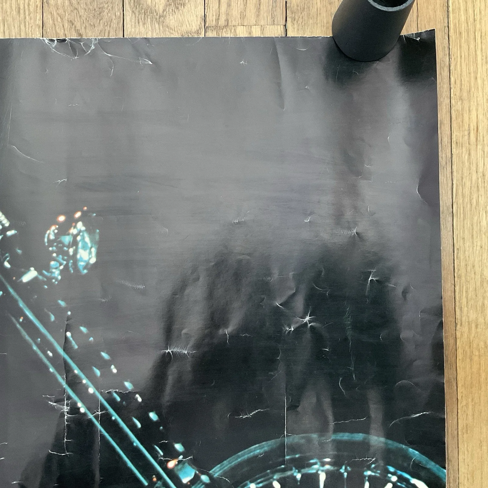 KISS 1977 Official Aucoin Gene Simmons Motorcycle Chopper Poster 14-530 GENE, изображение 5