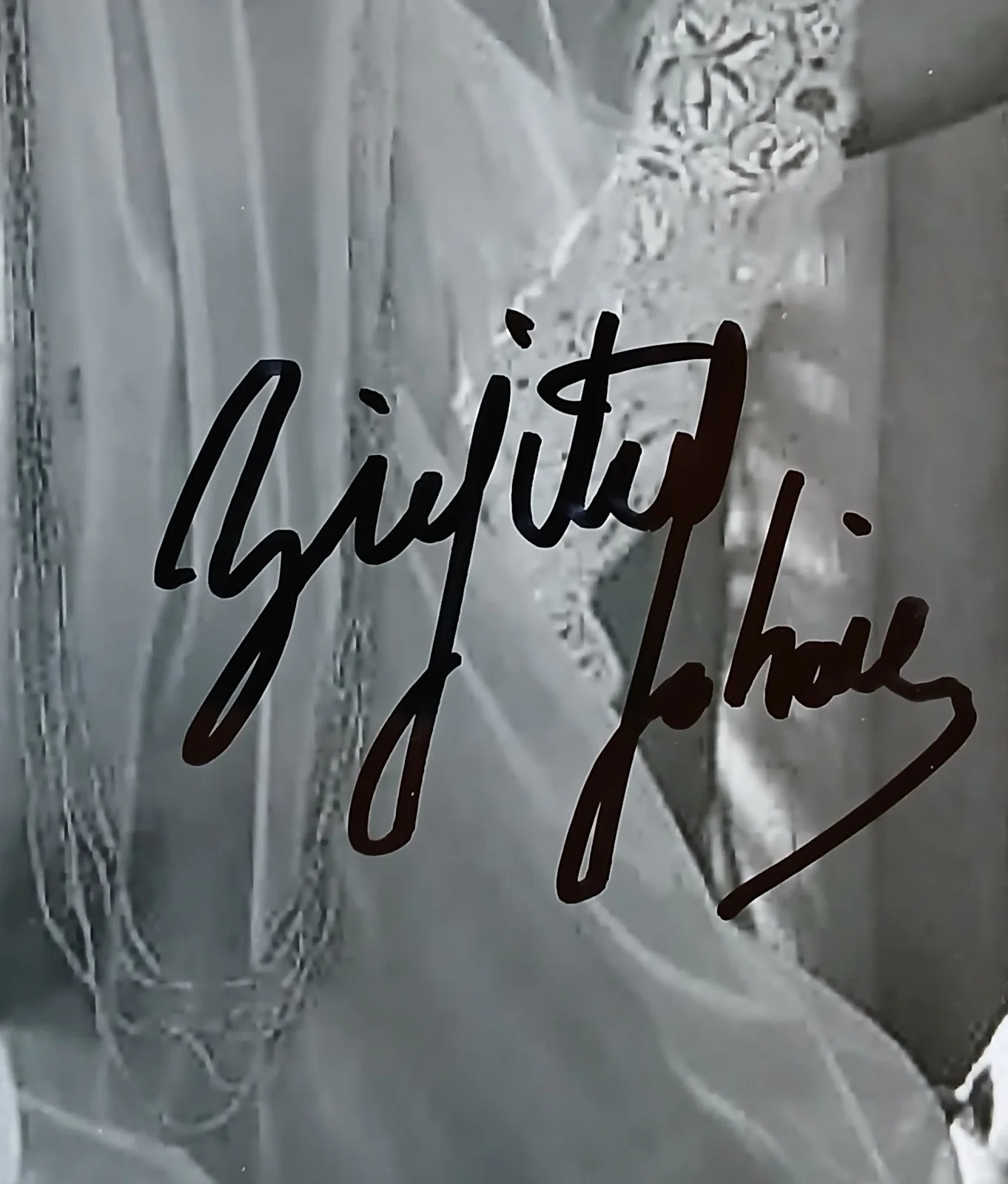 Brigitte Lahaie — Brigitte Lahaie , Erotica, Signed Autographed Photo 8x6 in, image 2