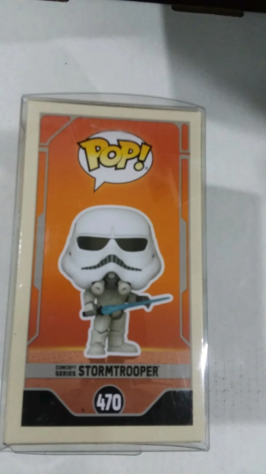 Dmitriy Karas — Dmitriy Karas Star Wars Stormtrooper Funko Pop #470 autographed JSA sticker LR8, изображение 4