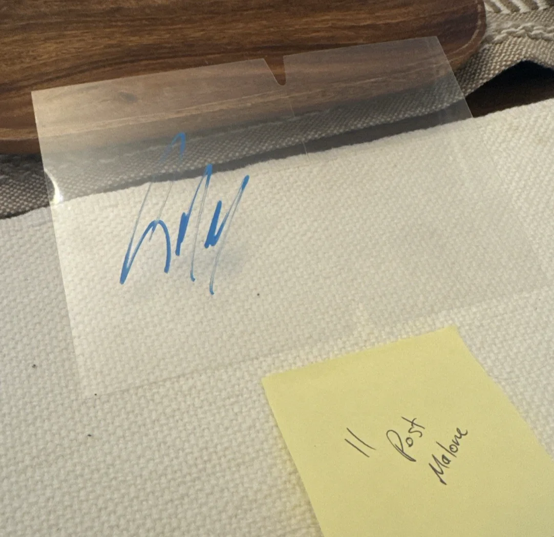 Post Malone — Post Malone SIGNED Autograph TV Movie Star FUNKO POP - Window Replacement W/ COA