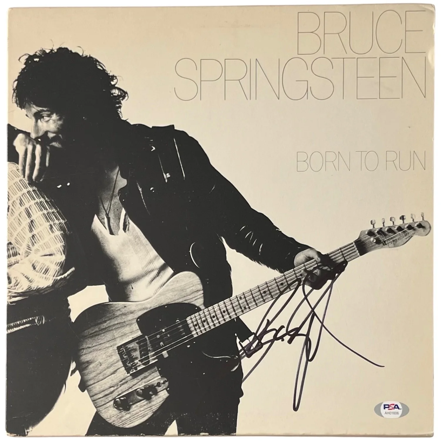 Bruce Springsteen Signed Born To Run Vinyl Record PSA LOA AH01606, image 2
