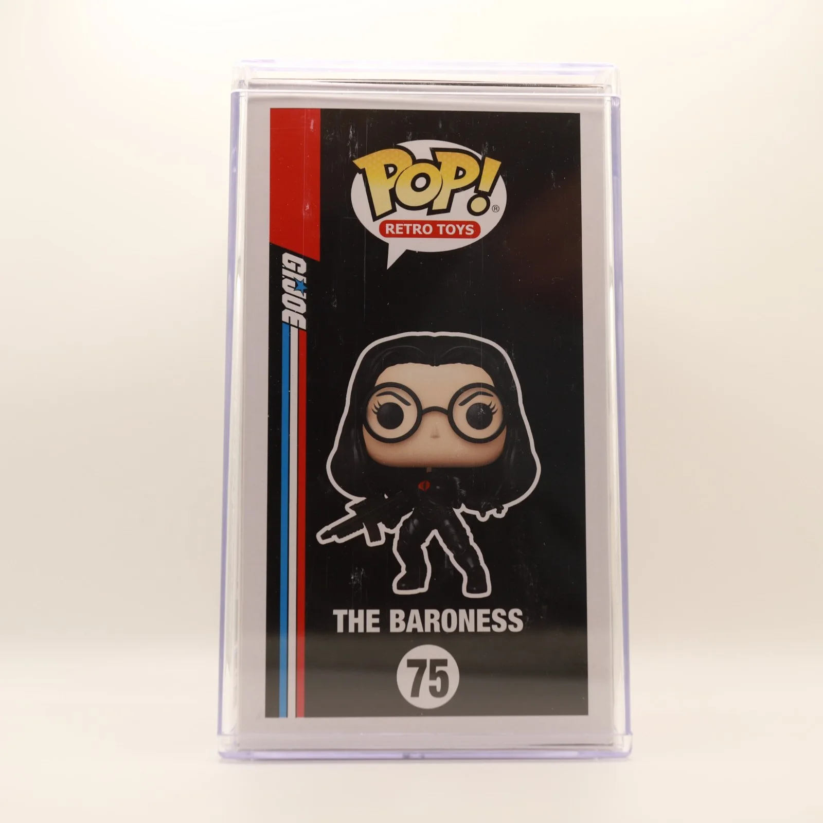 Funko Pop 75 Baroness G.I. Joe signed by Morgan Lofting "Cobra Forever" COA Mint, изображение 4
