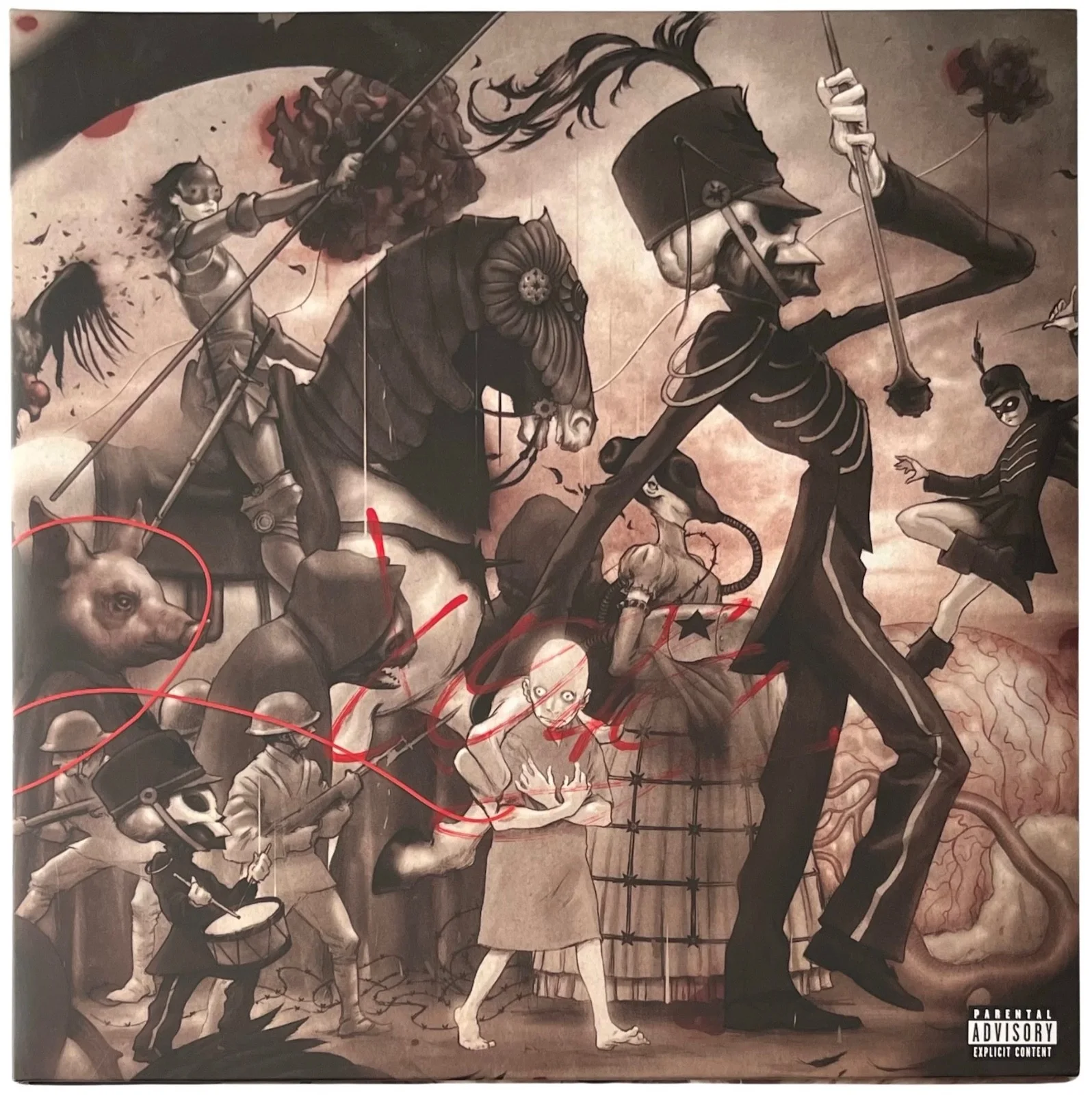 Gerard Way Signed My Chemical Romance The Black Parade Vinyl Record JSA COA, изображение 2