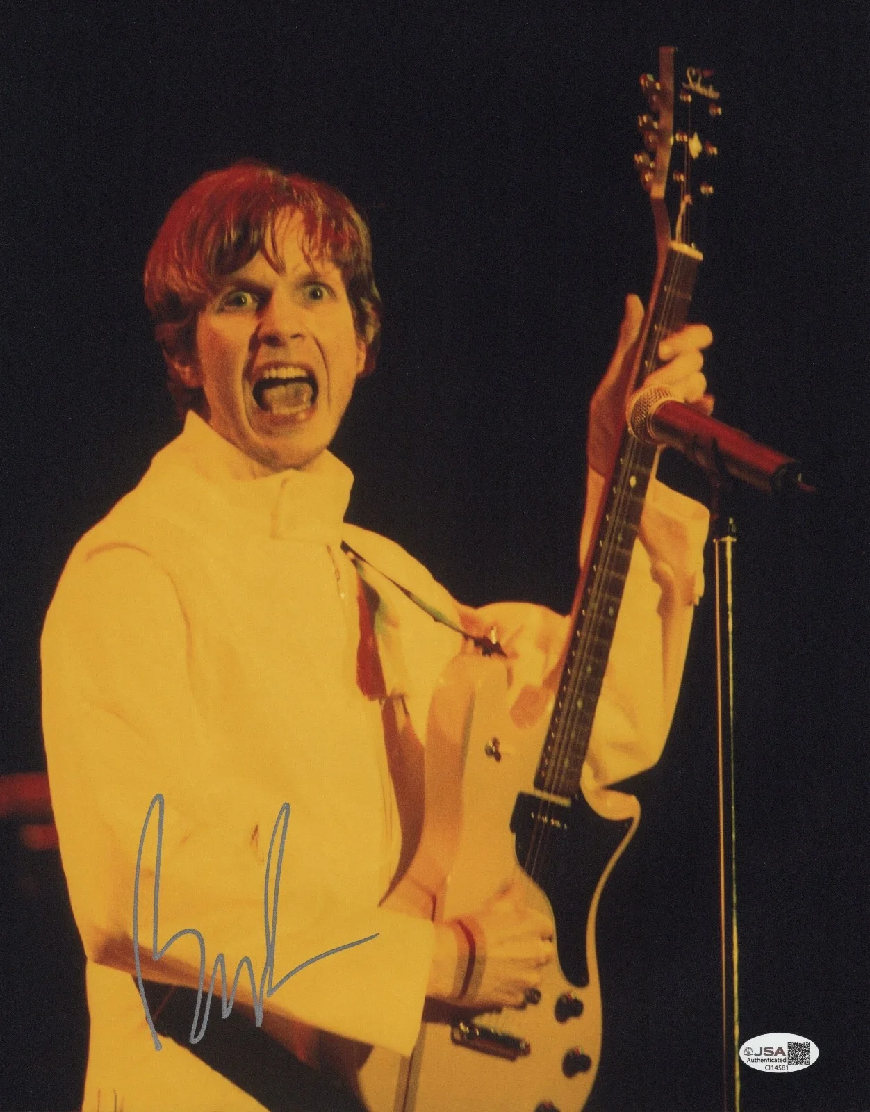 Beck Hansen Signed 11x14 Photo JSA COA CI14581, изображение 2