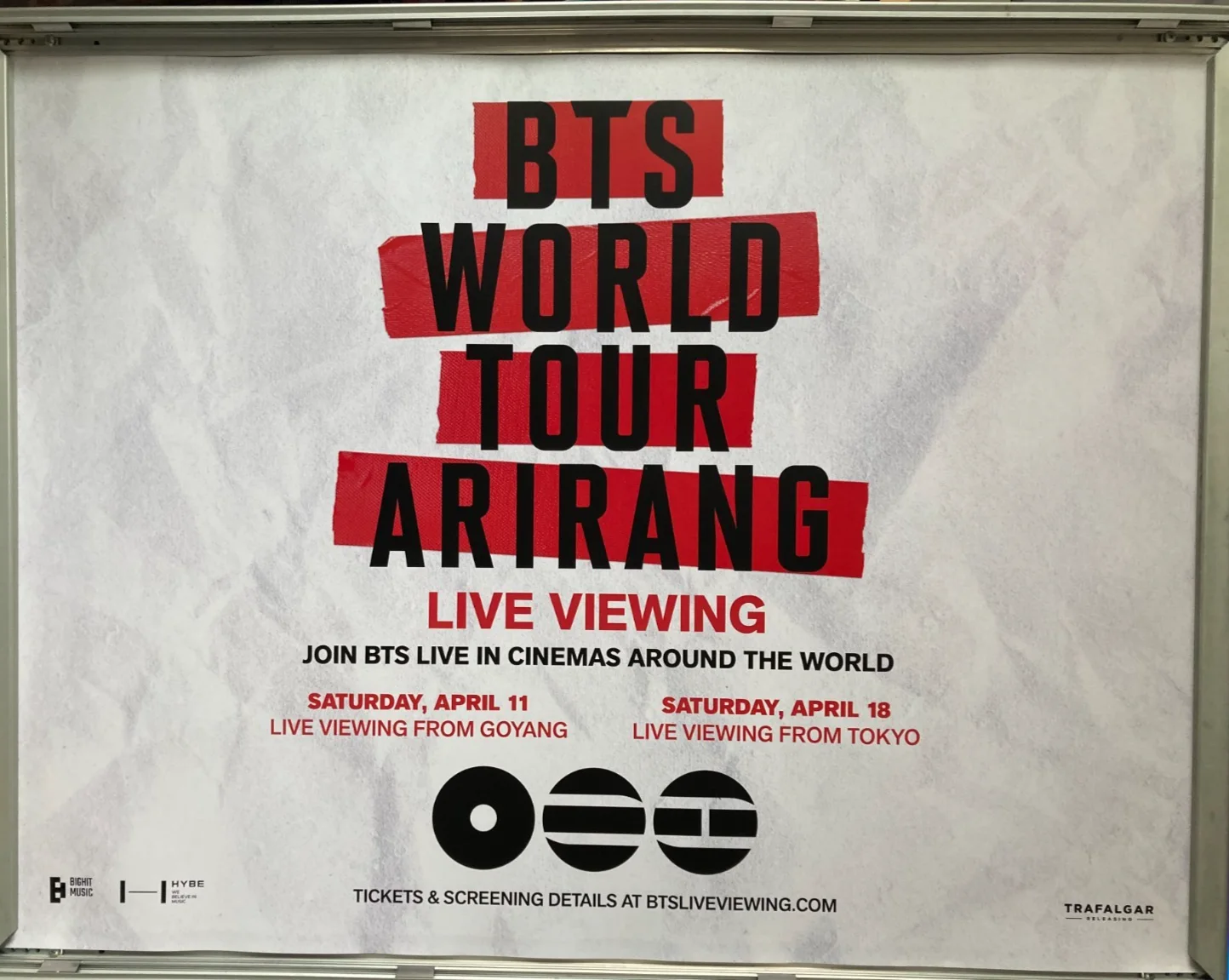 Cinema Poster: BTS WORLD TOUR ARIRANG 2026 (Live Beamback Quad) j-hope Jimin, изображение 3