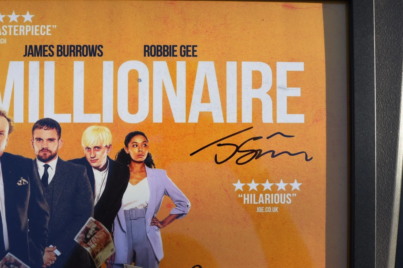Three Day Millionaire - Movie Poster – 7 Autographs – Grimsby – Jonas Armstrong, изображение 2