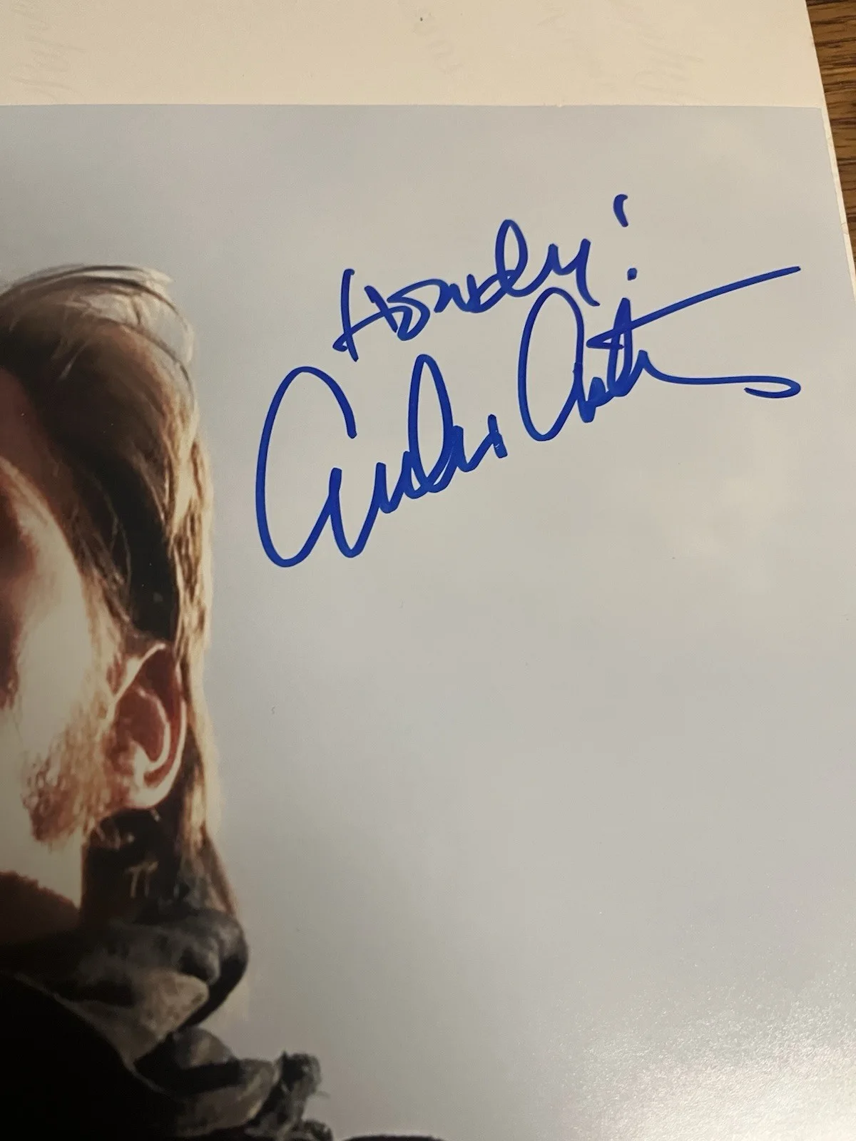 Autographed Emilio Estavez 11x14 Bully The Kid Photo Insc Howdy Beckett Signed, image 2