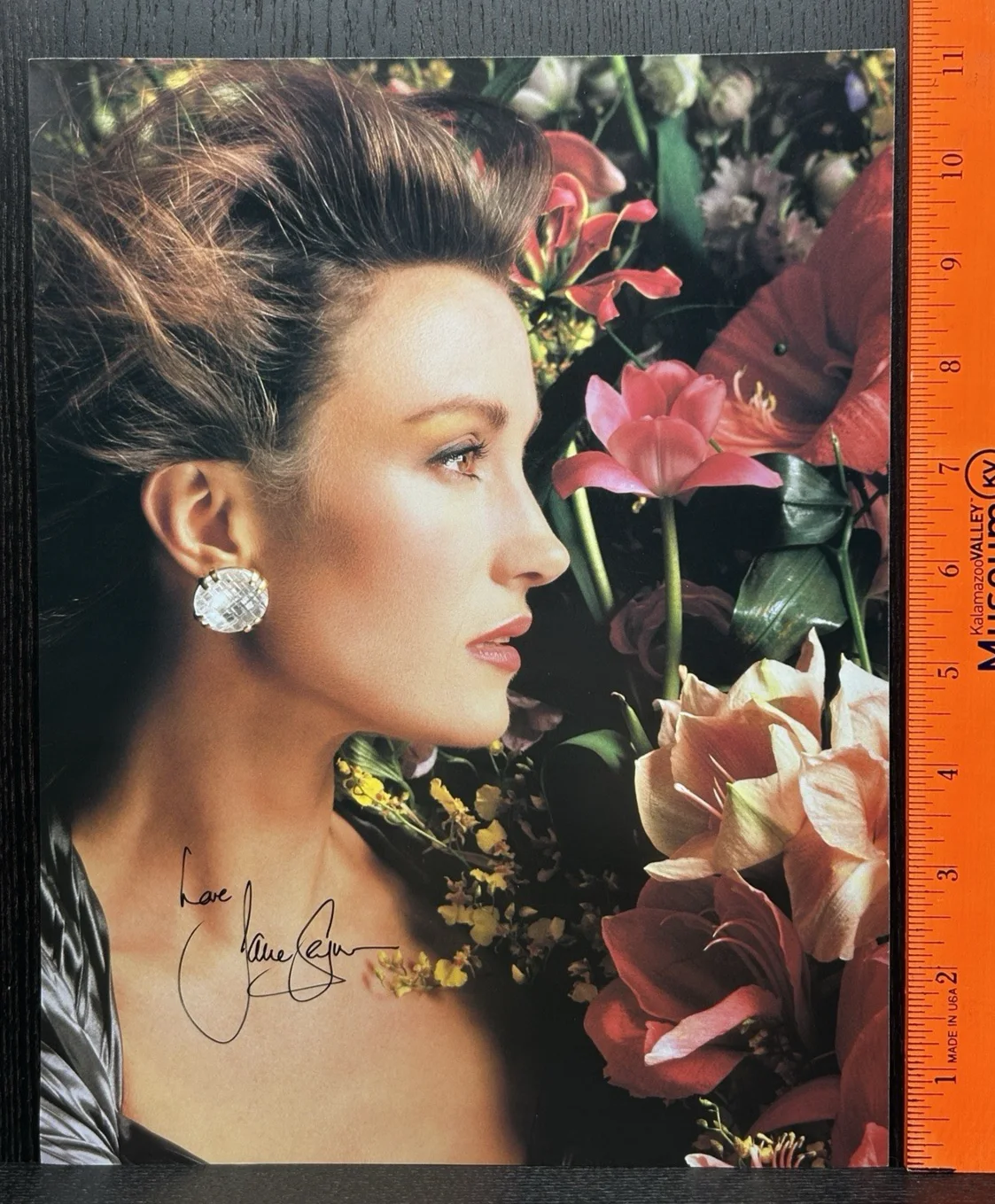 Lili Tomlin — JANE SEYMOUR SIGNED MAGAZINE PAGE * JSA COA Autograph * DR. QUINN MEDICINE WOMAN, изображение 4