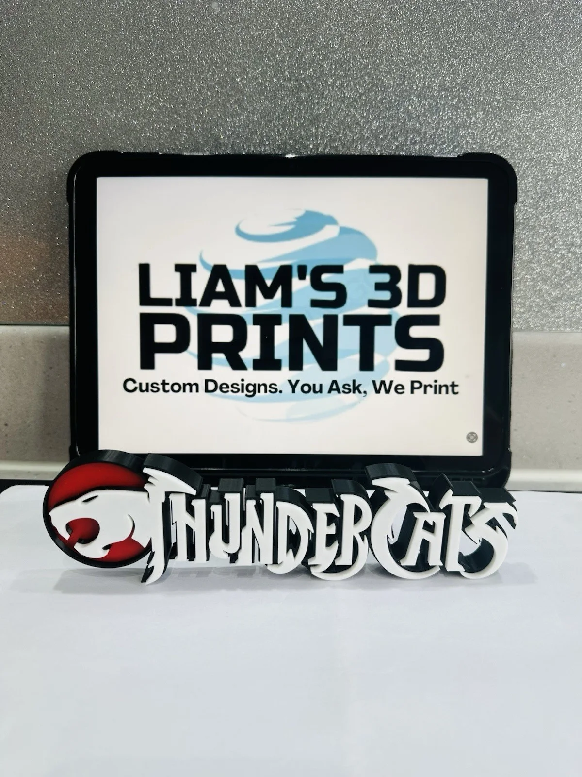 Decorative Thundercats Logo Room Sign Display Self Standing, image 2