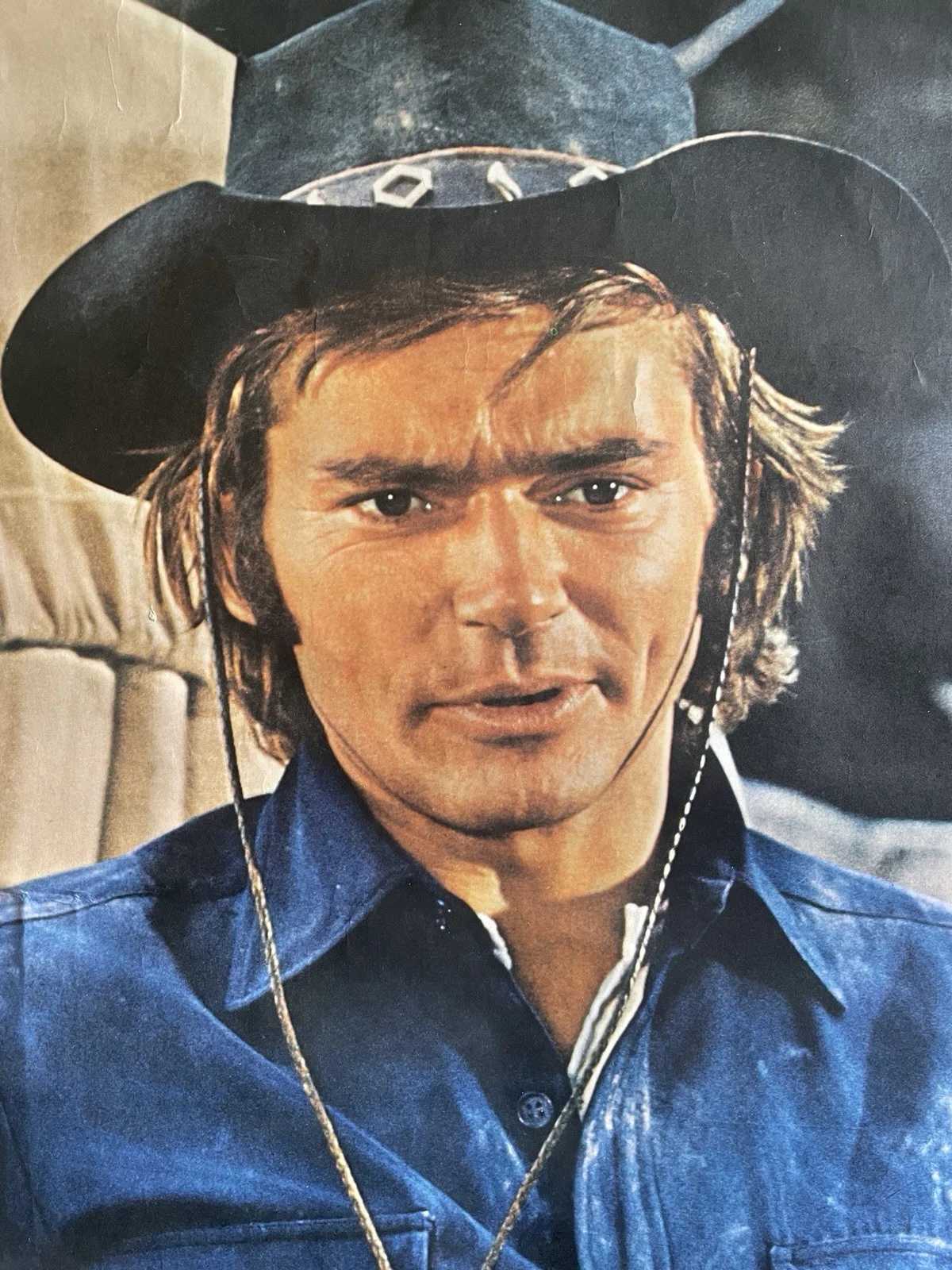 Original Alias Smith & Jones Hannibal Heyes Pete Duel Poster 1972, image 2