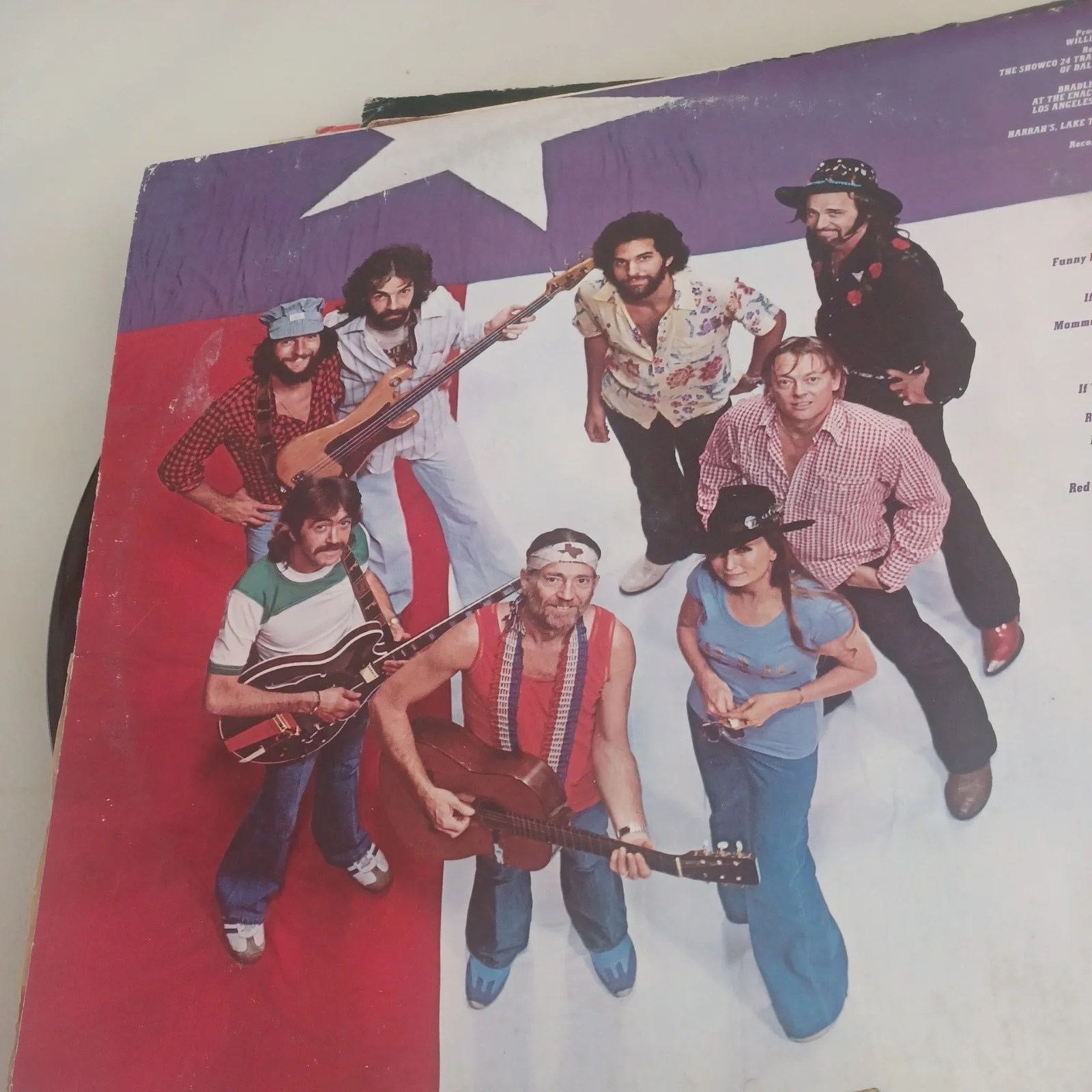 WILLIE Willie And Family Live Record Album, image 5
