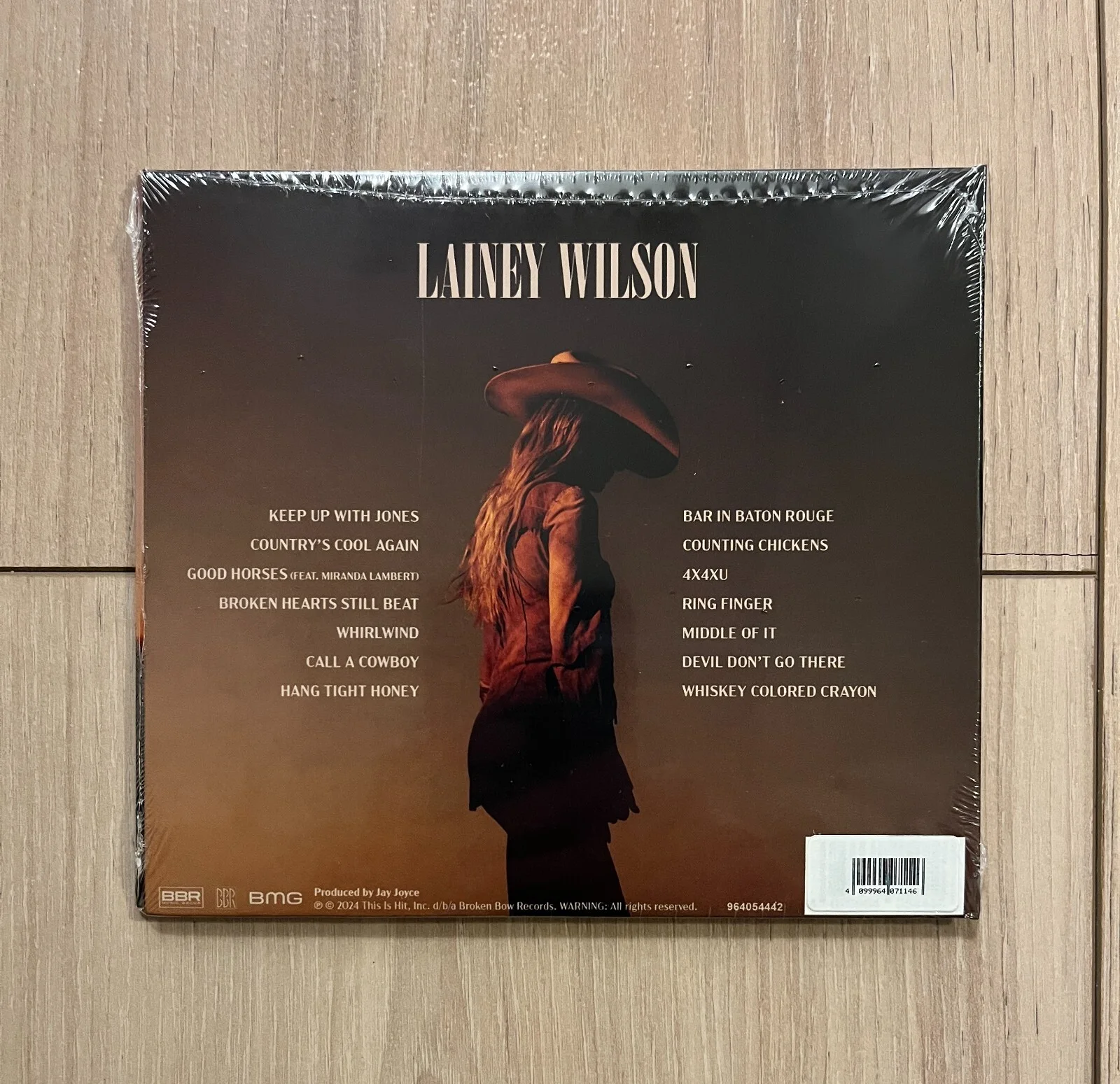 LAINEY WILSON - WHIRLWIND SIGNED / AUTOGRAPHED CD 2024 Album, image 2
