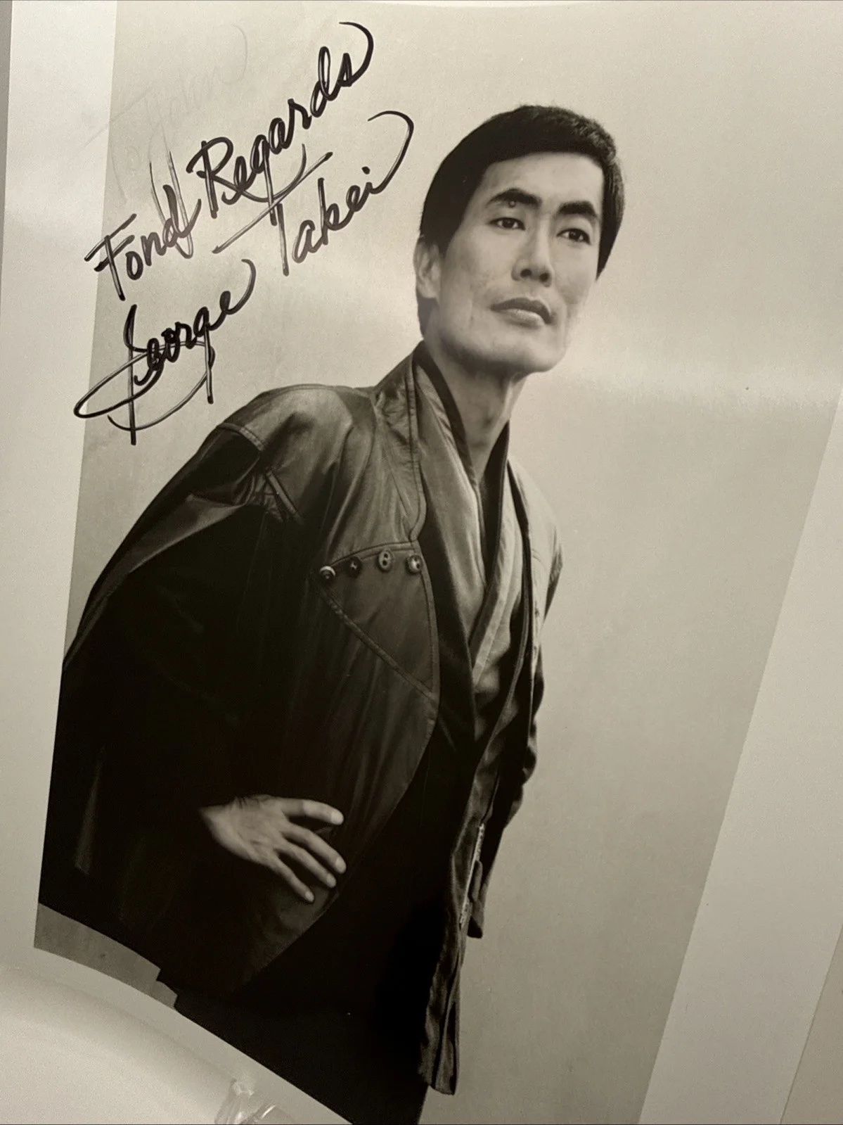 George Takei — STAR TREK George Takei Autograph - SULU Autograph 1980's, изображение 3