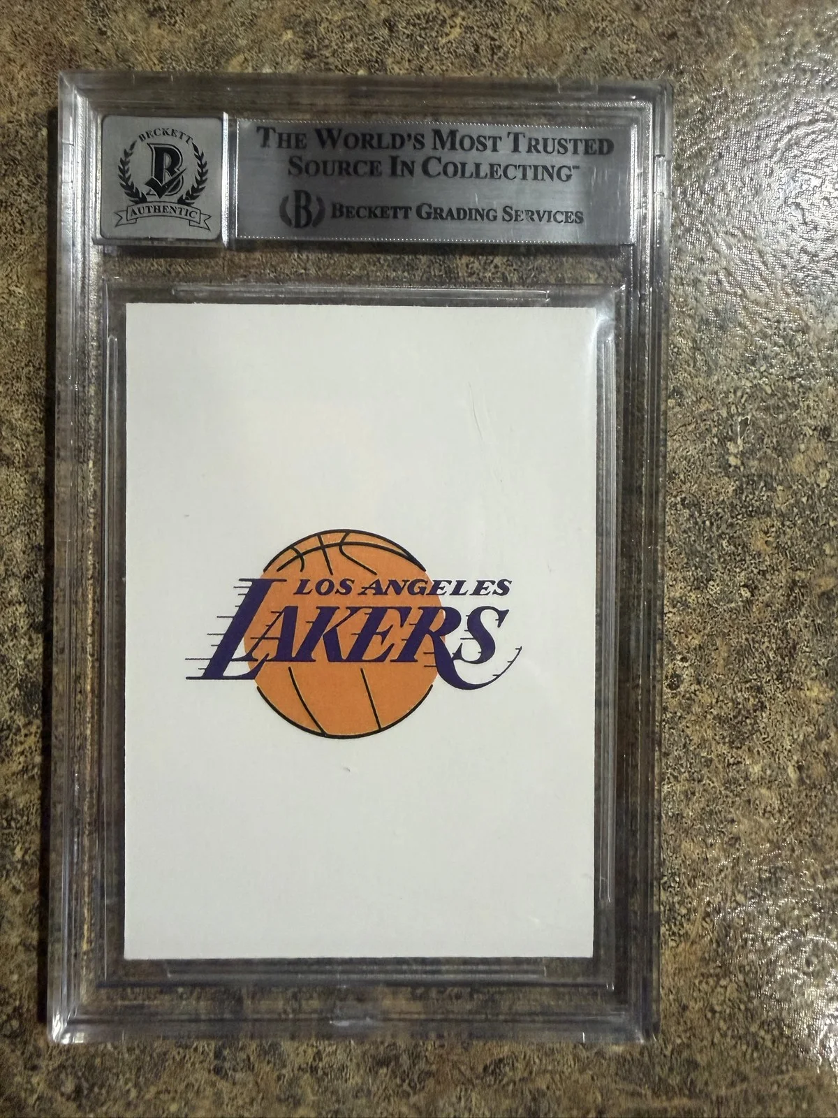 Chevy Chase Fletch Irwin Fletcher Lakers Card Auto BGS 10, image 2