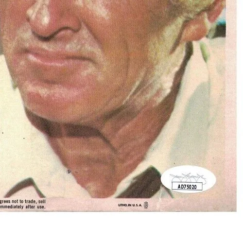 Robert Stack — ROBERT STACK JSA Autographed 11X14 Airplane! Lobby Card FREE SHIPPING! not PSA, image 3