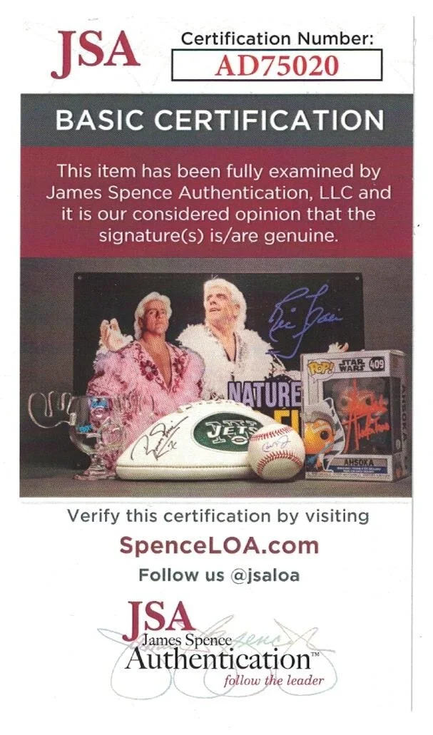Robert Stack — ROBERT STACK JSA Autographed 11X14 Airplane! Lobby Card FREE SHIPPING! not PSA, image 4