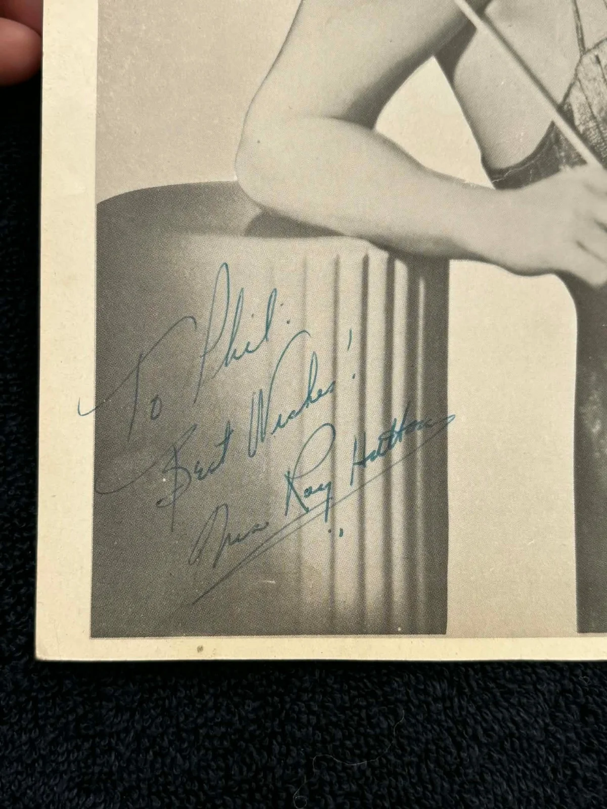 Ina Ray Hutton Autograhed Photo - Singer, Melodears Band Leader ✨ (died 1984), изображение 3